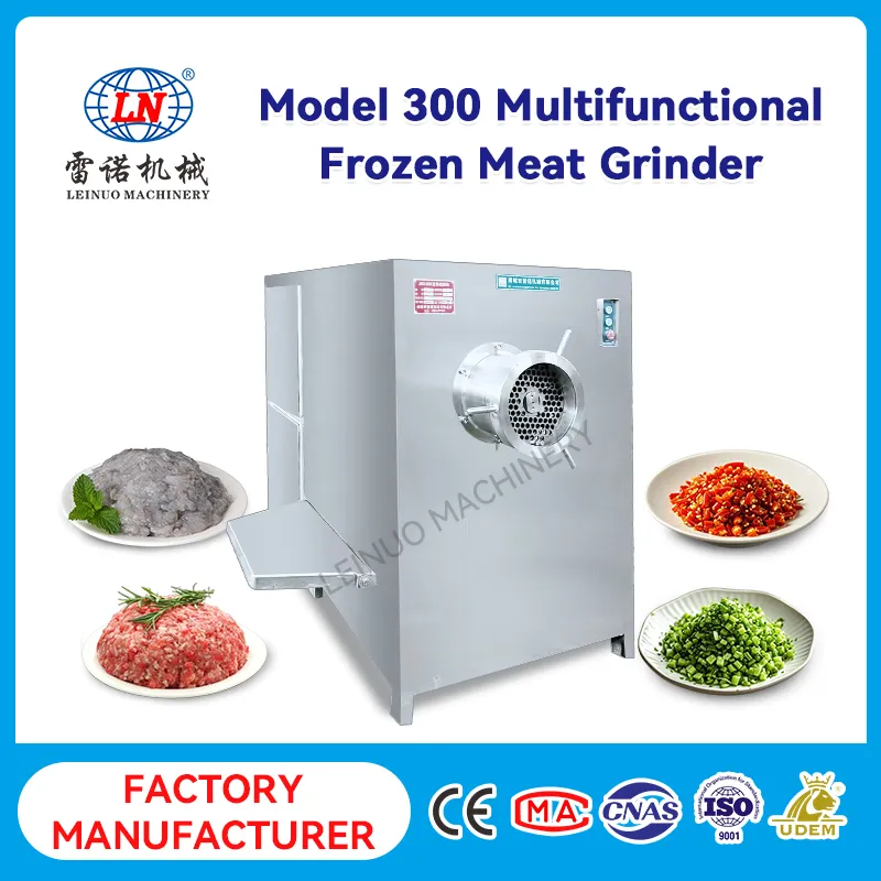 The fully automatic JR-300 large meat grinder is suitable for various requirements of meat products - Meat Grinder - foodmachtech